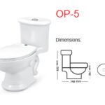Master sanitary ware one piece commode OP-5