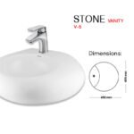 Master sanitary ware Stone vanity top bowl V-5