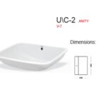 Master sanitary ware U/C-2 under counter vanity bowl V-7