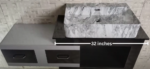 Max Vanity in Gray and Black color for a luxury bathroom - Image 15