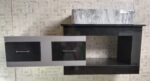 Max Vanity in Gray and Black color for a luxury bathroom