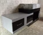 Max Vanity in Gray and Black color for a luxury bathroom - Image 10
