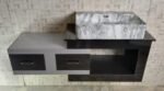 Max Vanity in Gray and Black color for a luxury bathroom - Image 12