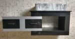Max Vanity in Gray and Black color for a luxury bathroom - Image 6
