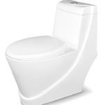 POOL 1 ONE PIECE COMMODE